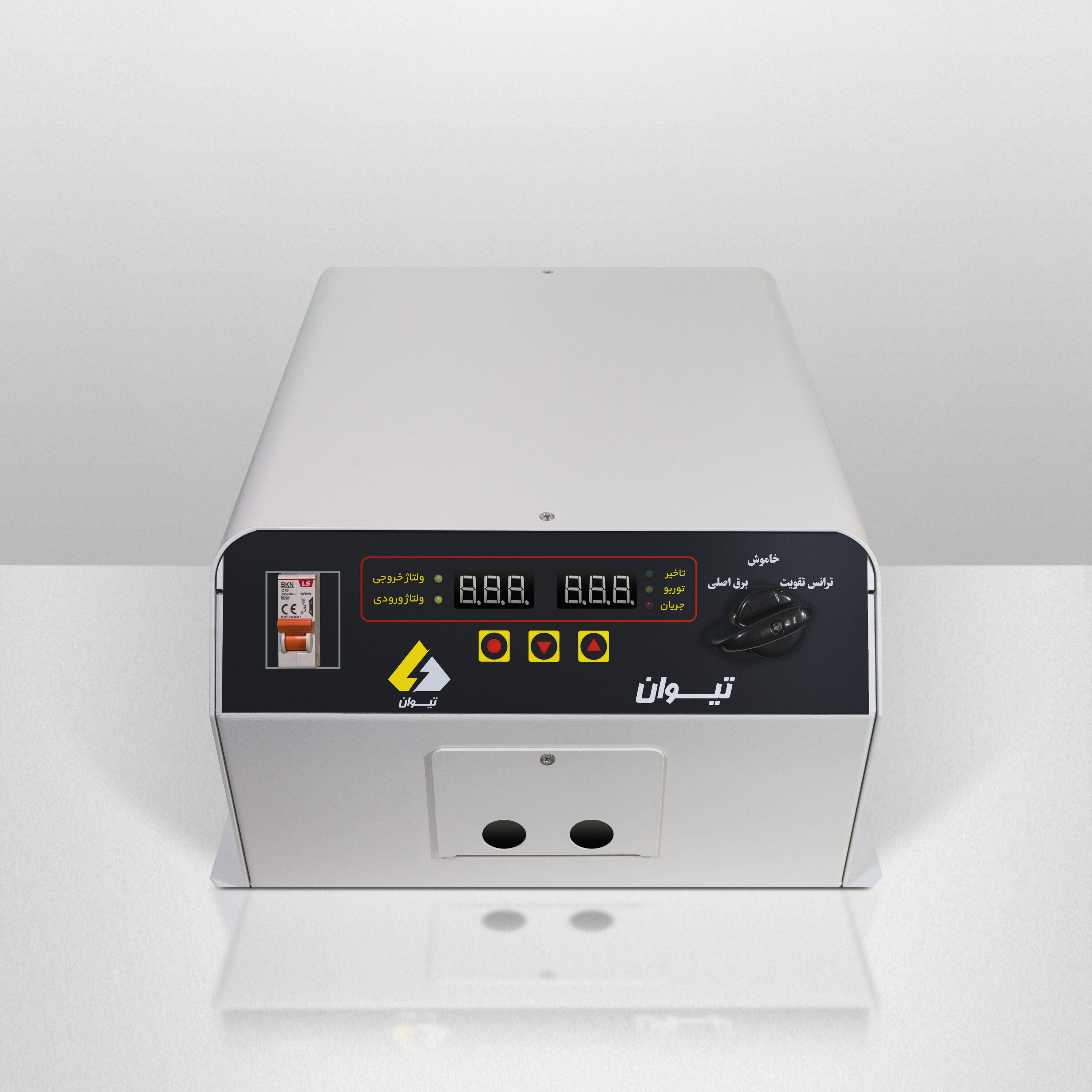استابلایزر هوشمند تیوان با قابلیت نمایش پارامترها TVS-12000